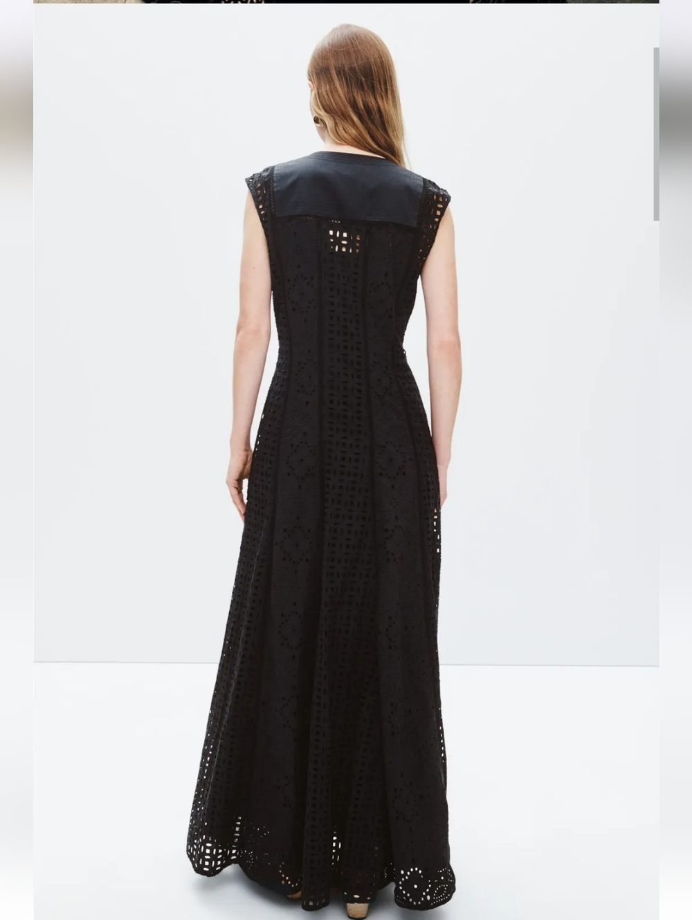 Veronica Beard Alina Dress 100% Cotton Size 4 MSRP $698 - Picture 3 of 11